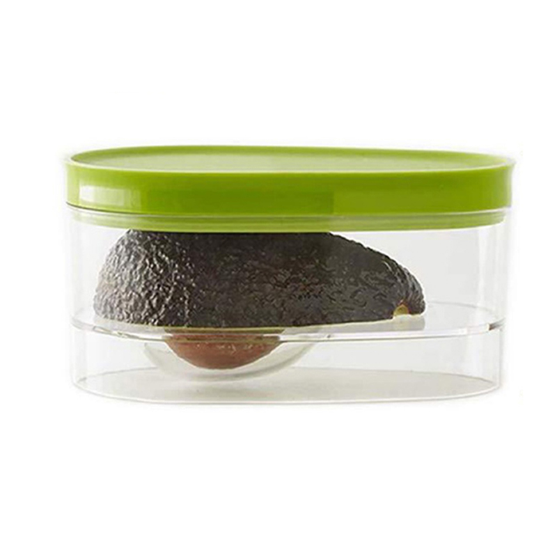 Kitchen Baking Tray Organizer - Avocado Food Storage Box Space Saver