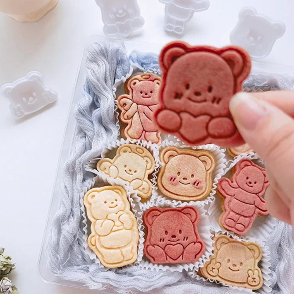 Kitchen Baking Supplies - Nong Noey Cookie Cutters Cartoon Bear