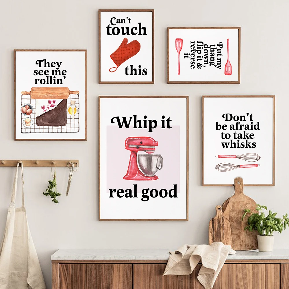 Baking Print Funny Kitchen Rap - огляд і ціна Kitchen Baking Quotes