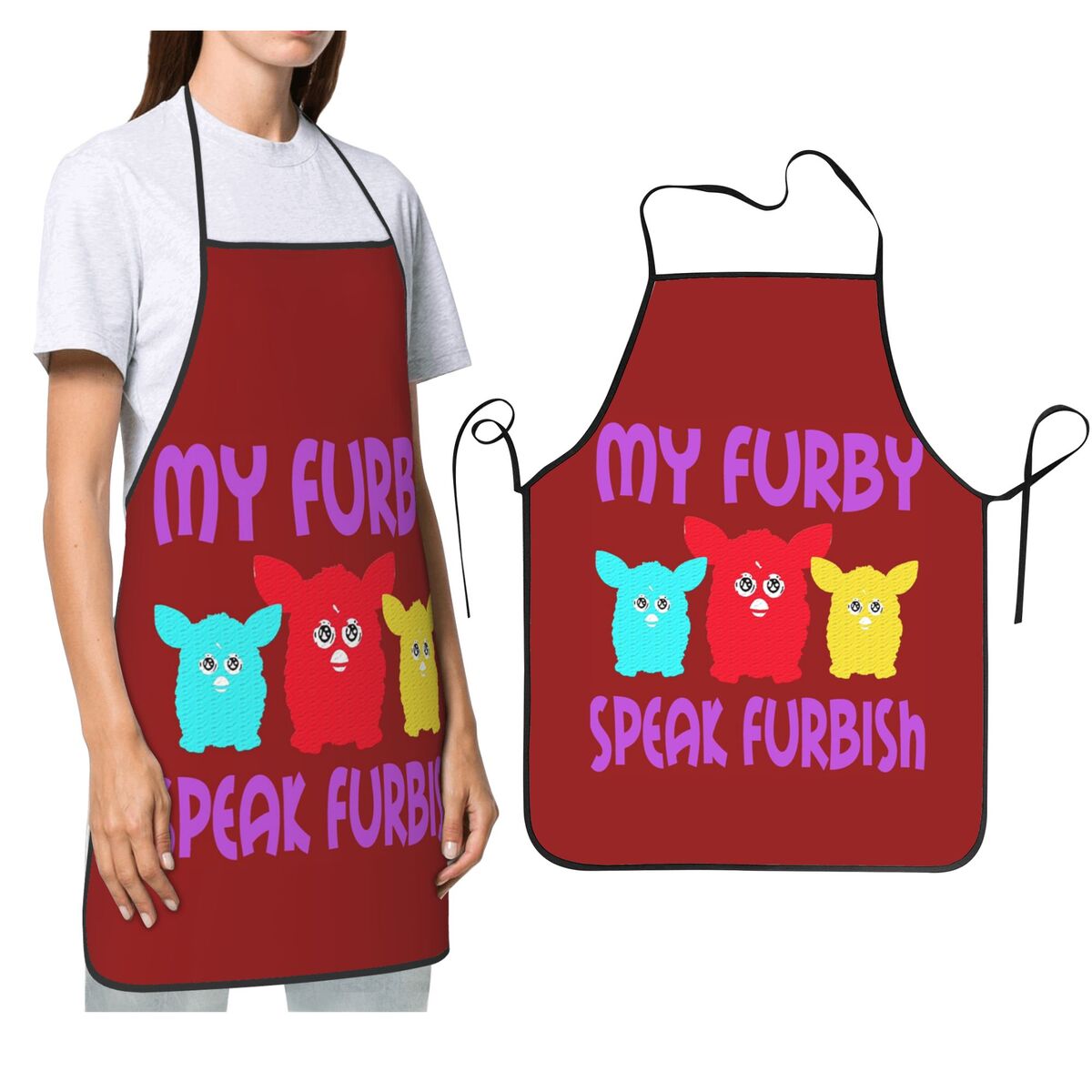 Nightmare Furby Cartoon Robot  - огляд і ціна Kitchen Robot Baking