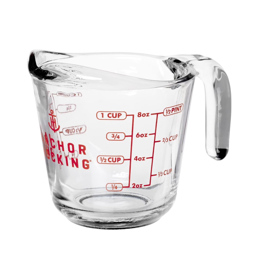 2-Pack Glass Measuring Cups Se - огляд і ціна Baking (Kitchen Ingredient)