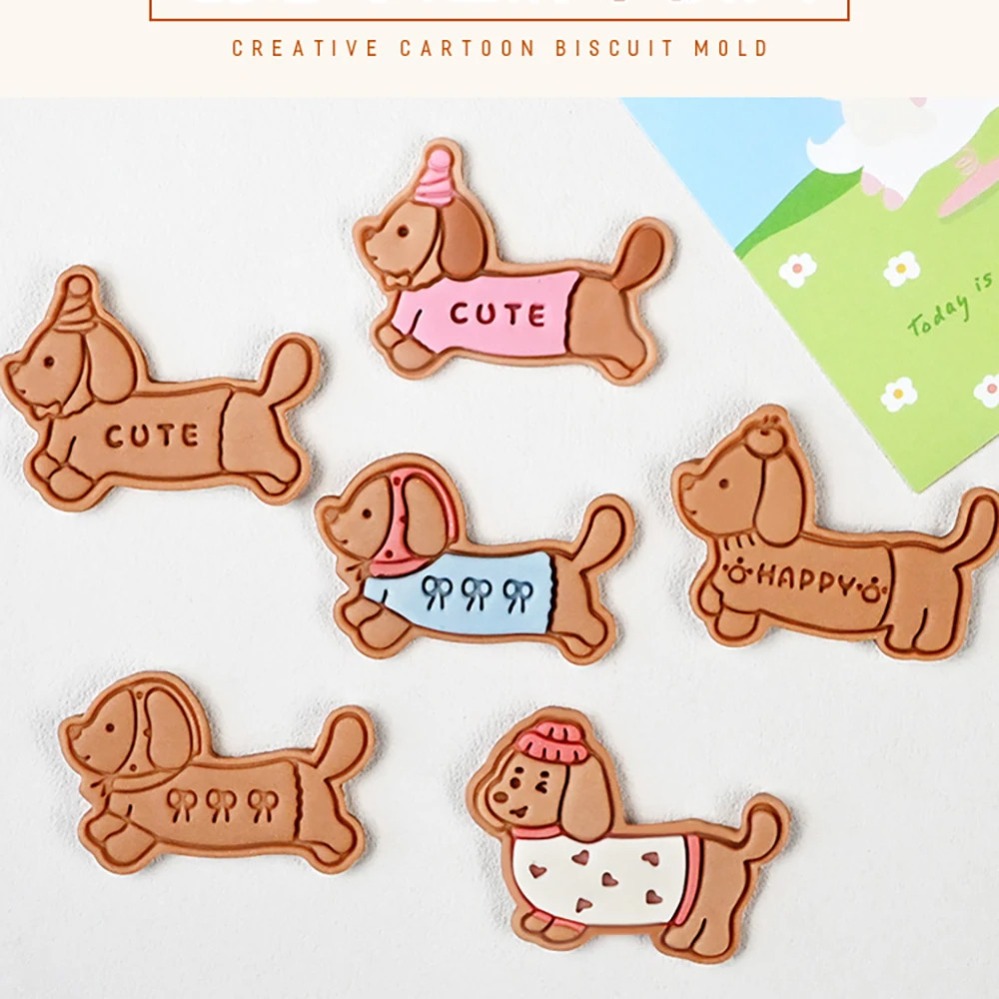 Cookie Mold Stamp Cartoon Saus - огляд і ціна Kitchen Appliances For Baking