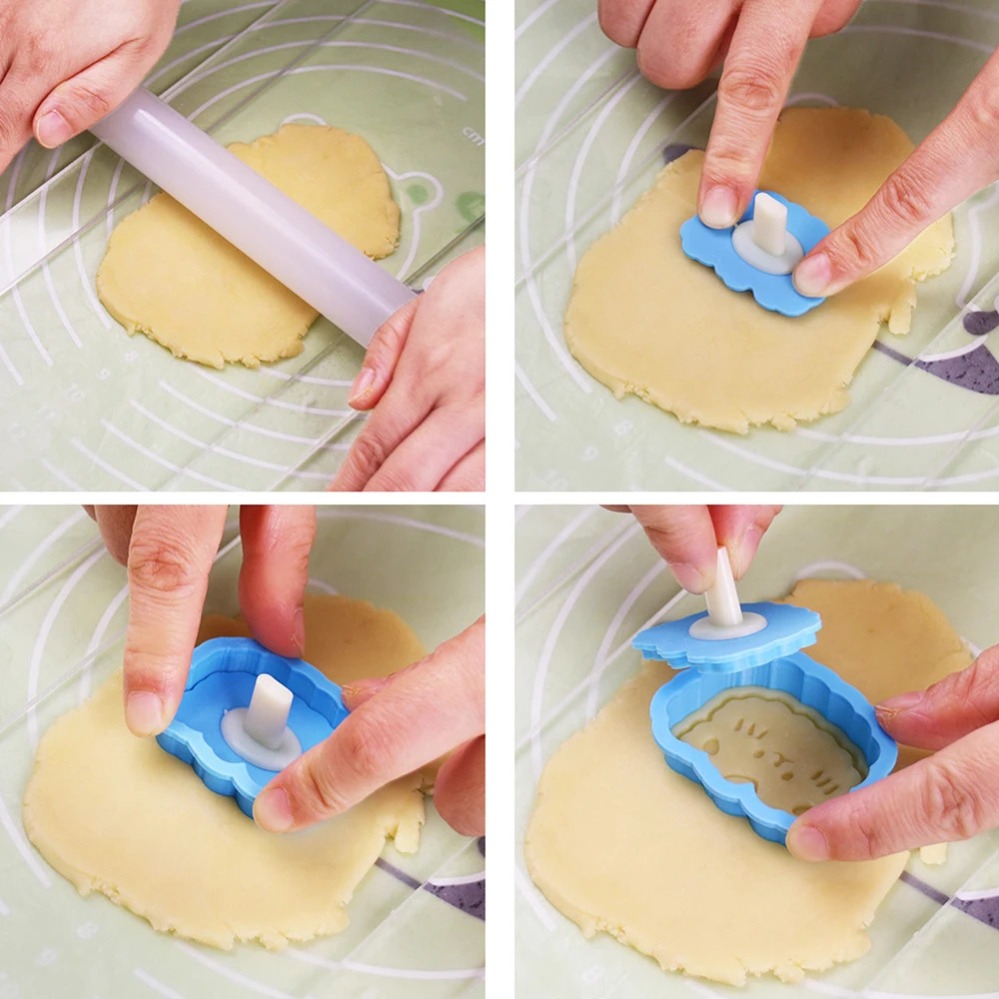 Cookie Mold Stamp Cartoon Saus - огляд і ціна Kitchen Appliances For Baking
