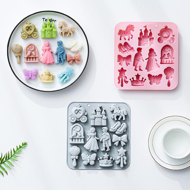 12 Cavity Prince, Princess Sil - огляд і ціна Kitchen Baking Molds