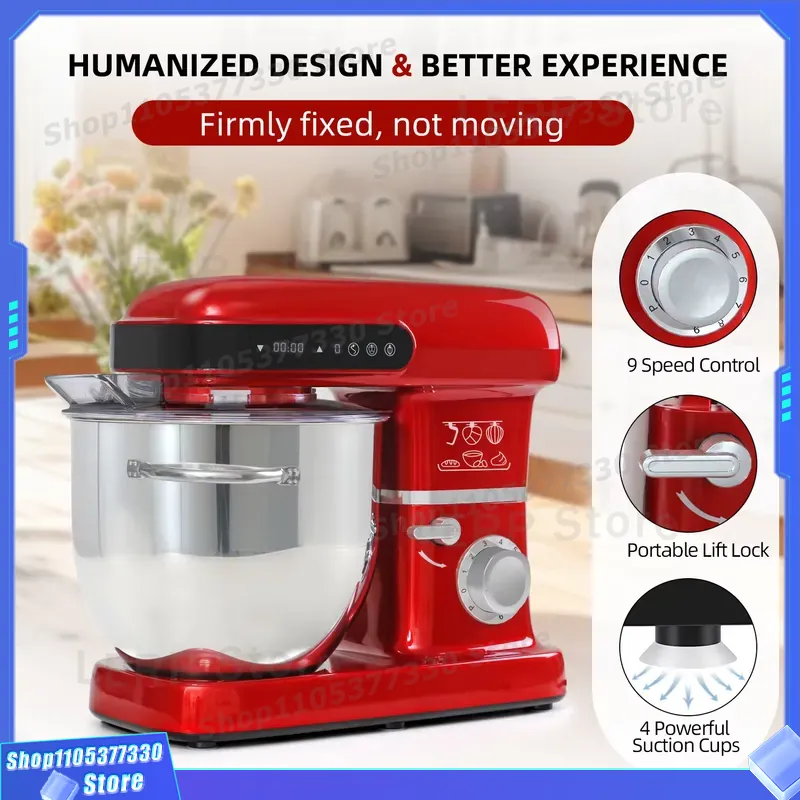 2200W High Power Dough Mixer 1 - огляд і ціна Kitchen Robot Baking