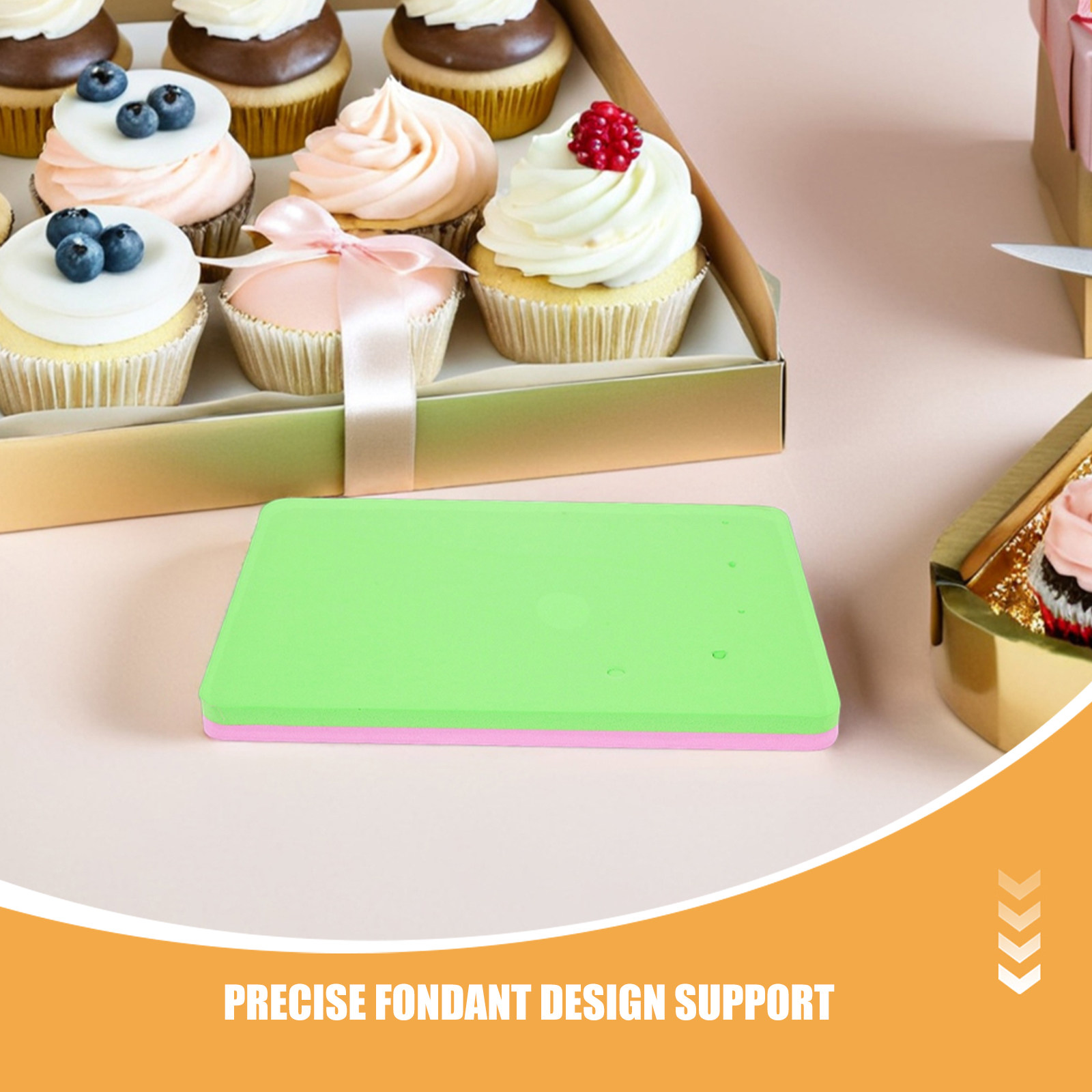 3Pcs Fondant Cake Modeling Pad - огляд і ціна Kitchen Baking Supplies
