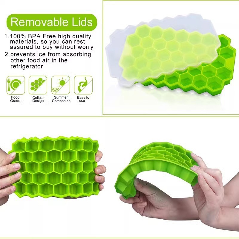 37 Grids Silicone Ice Grid Bal - огляд і ціна Kitchen Baking Tray Organizer