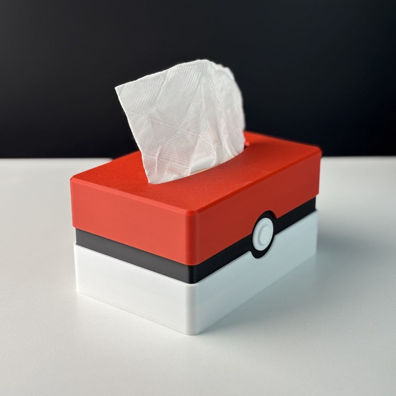 Cartoon Poke  Ball Tissue Box  - огляд і ціна Kitchen Baking Tray Organizer