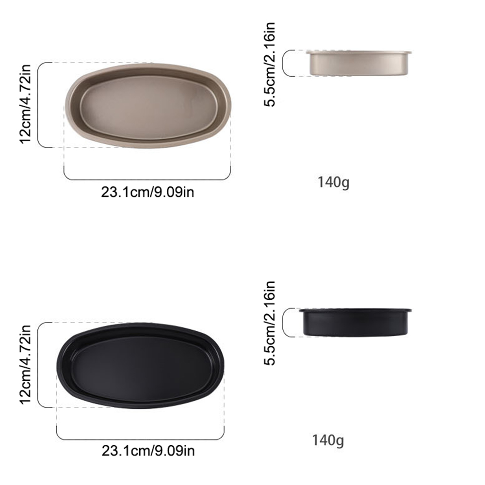 23Cm Oval Non-stick Pans Carbo - огляд і ціна Springform Pan Set