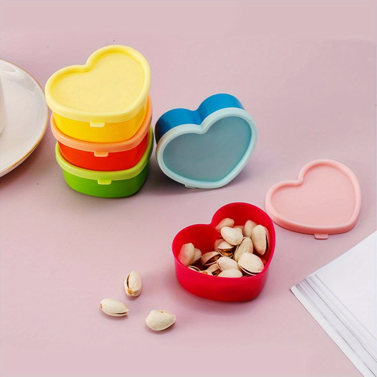 5PCS Mini Lunch Box Condiment  - огляд і ціна Kitchen Baking Tray Organizer