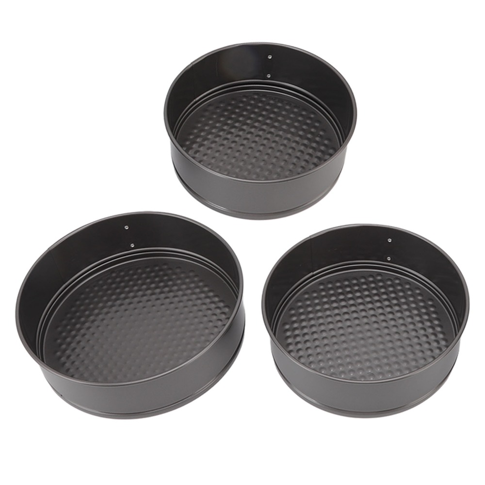 3pcs Carbon Steel Cake Pan Set - огляд і ціна Springform Pan Set