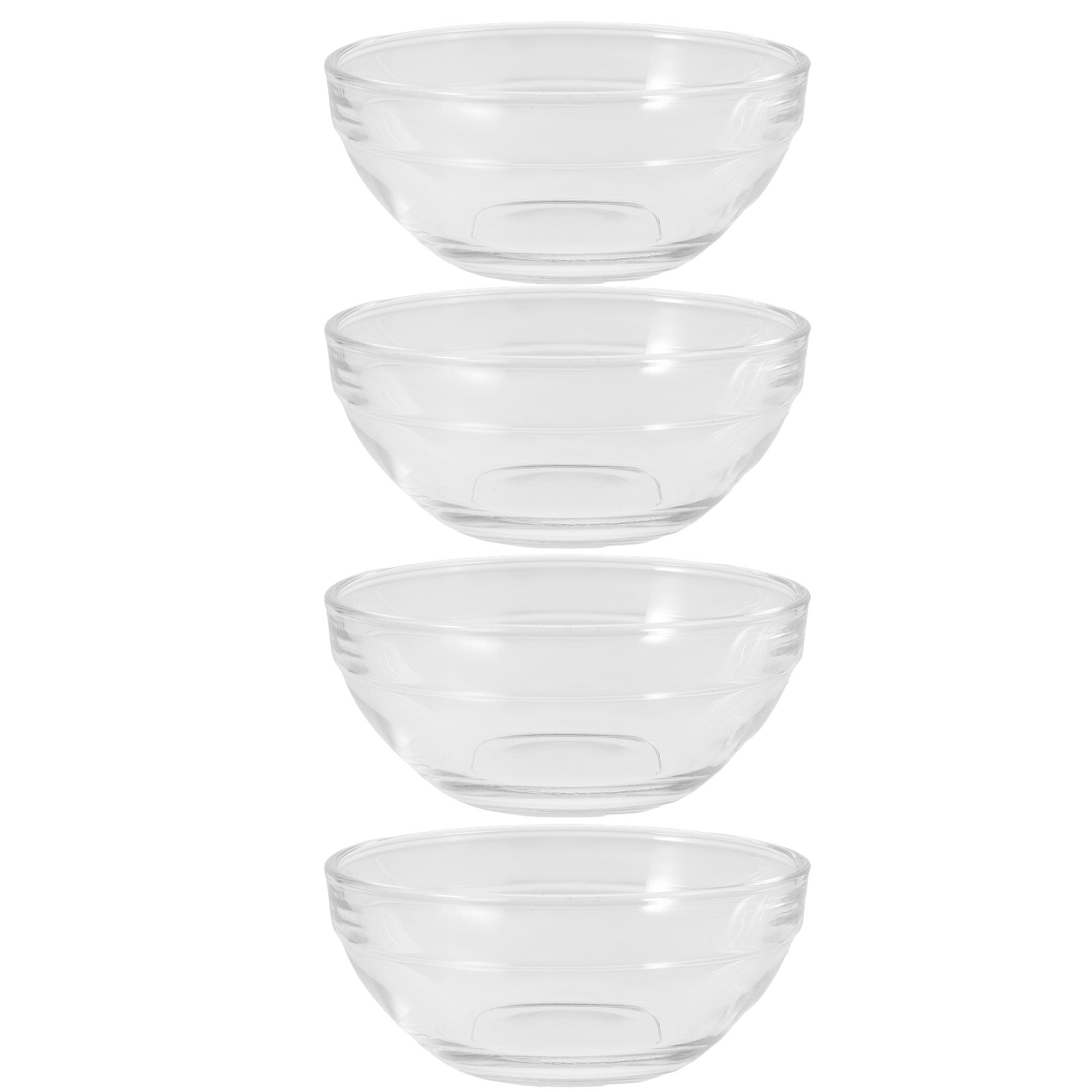 4 PCS Clear Glass Bowls for Ki - огляд і ціна Baking (Kitchen Ingredient)