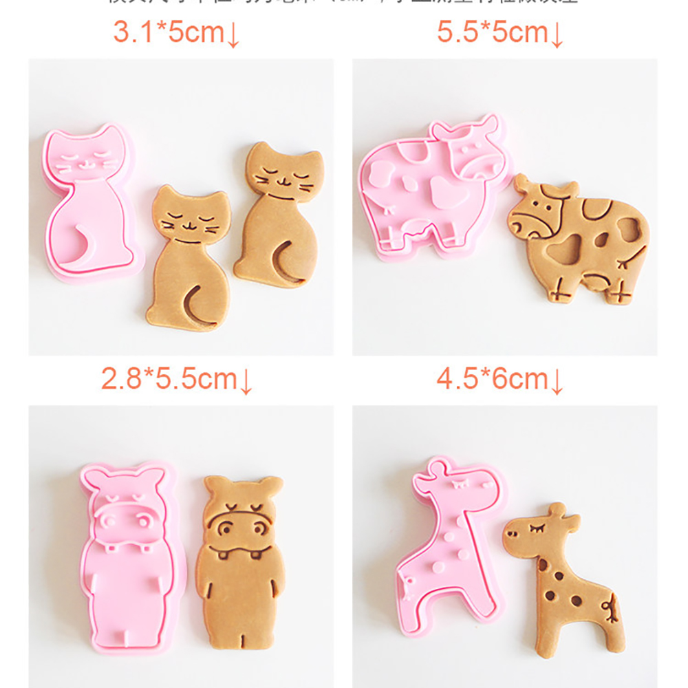 Zoo Animals Cookie Cutters Abs - огляд і ціна Kitchen Baking Supplies