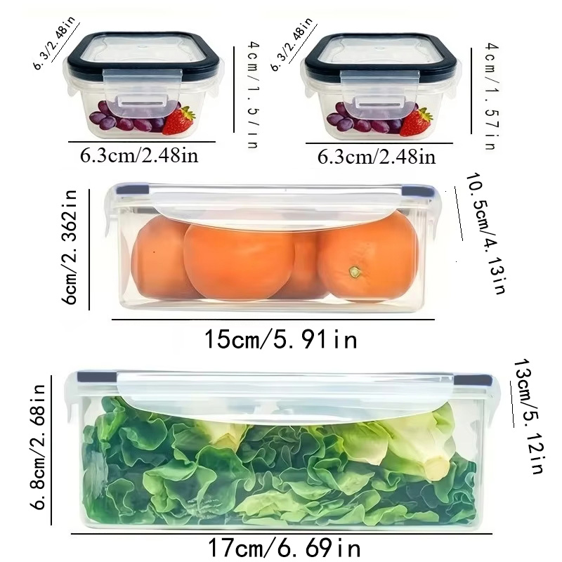 8Pcs Set Includes 4 Containers - огляд і ціна Kitchen Baking Tray Organizer