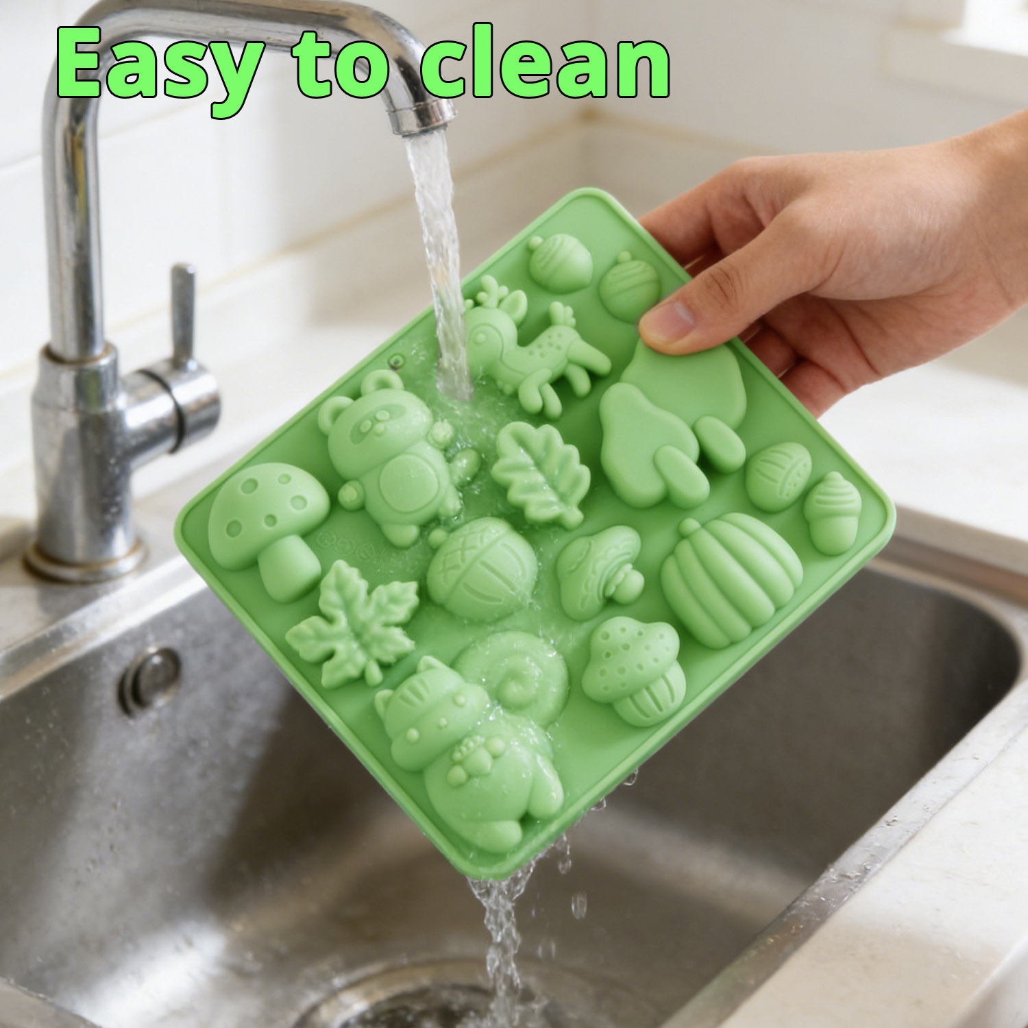 1 Silicone Cake Mold in the Sh - огляд і ціна Kitchen Baking Molds