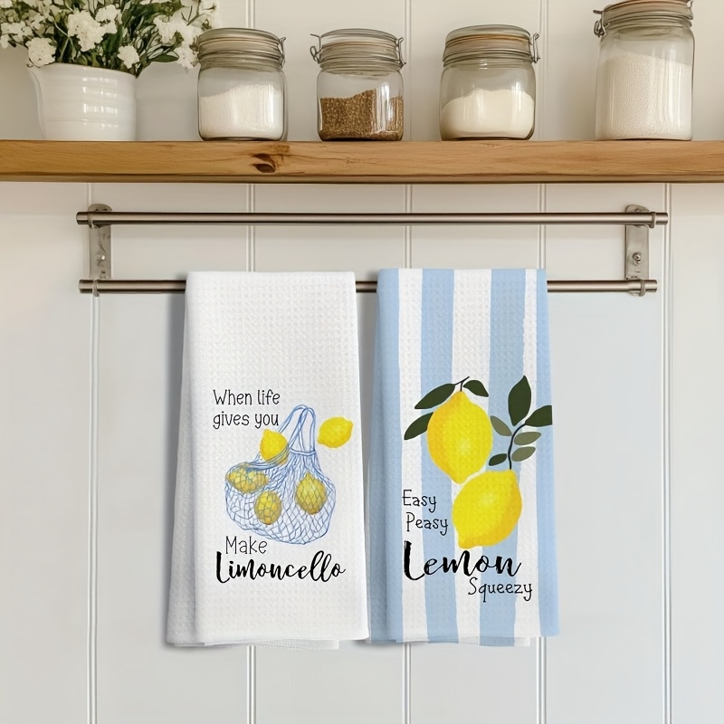 2Pcs, Lemon Mesh Kitchen Towel - огляд і ціна Kitchen Baking Set