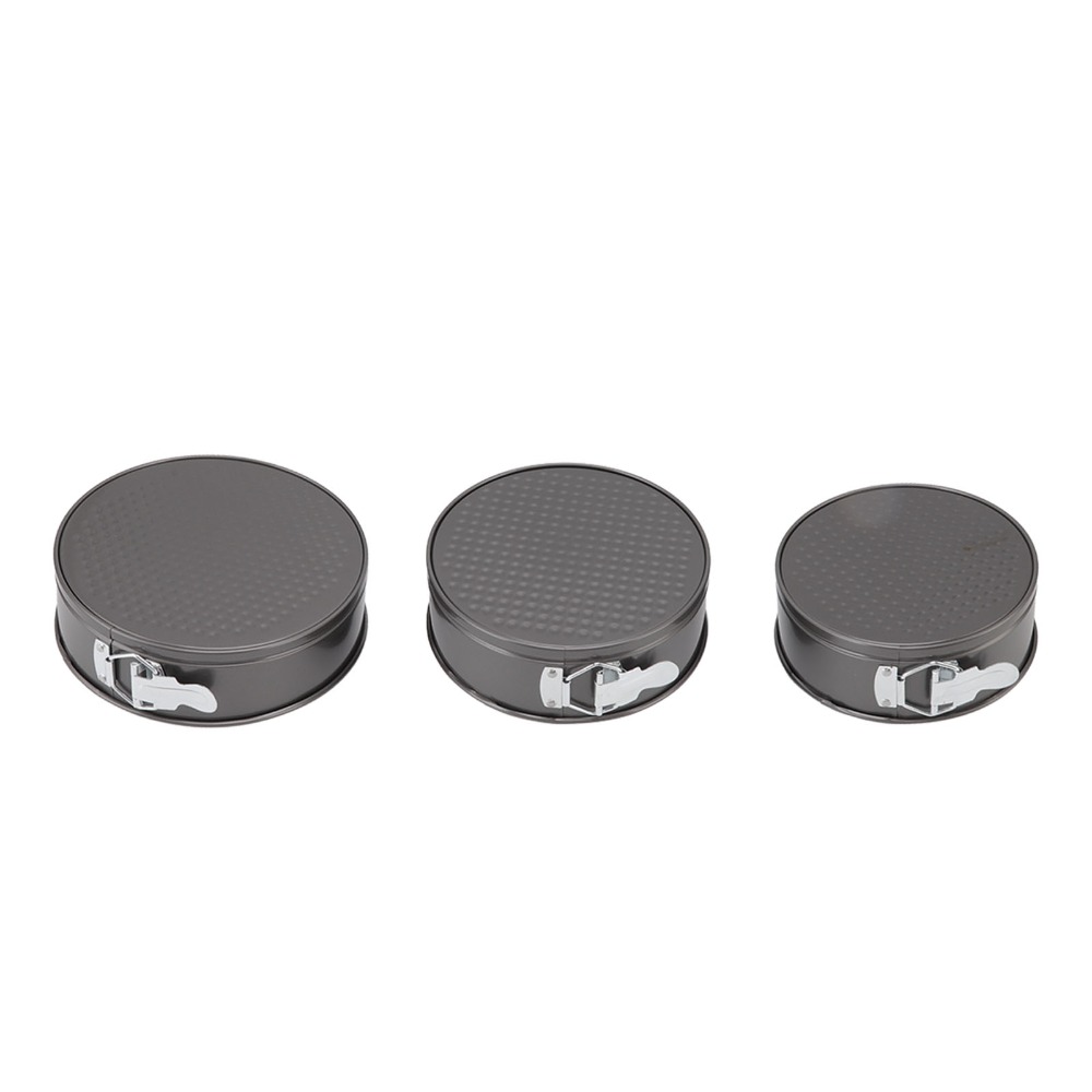 3pcs Carbon Steel Cake Pan Set - огляд і ціна Springform Pan Set