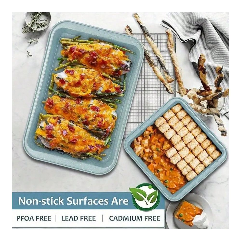 10 Piece Bakeware Set, NonStic - огляд і ціна Kitchen Baking Set