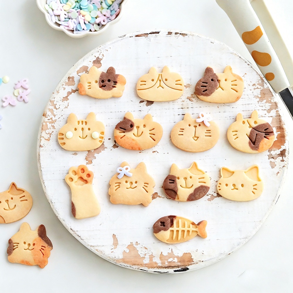 Cute Kitten DIY Stamp Cookie C - огляд і ціна Kitchen Appliances For Baking