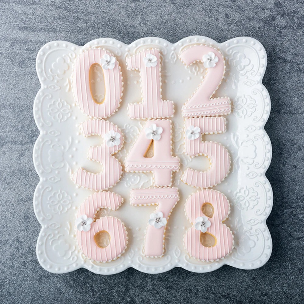 Large Numbers Cookie Cutters B - огляд і ціна Kitchen Appliances For Baking