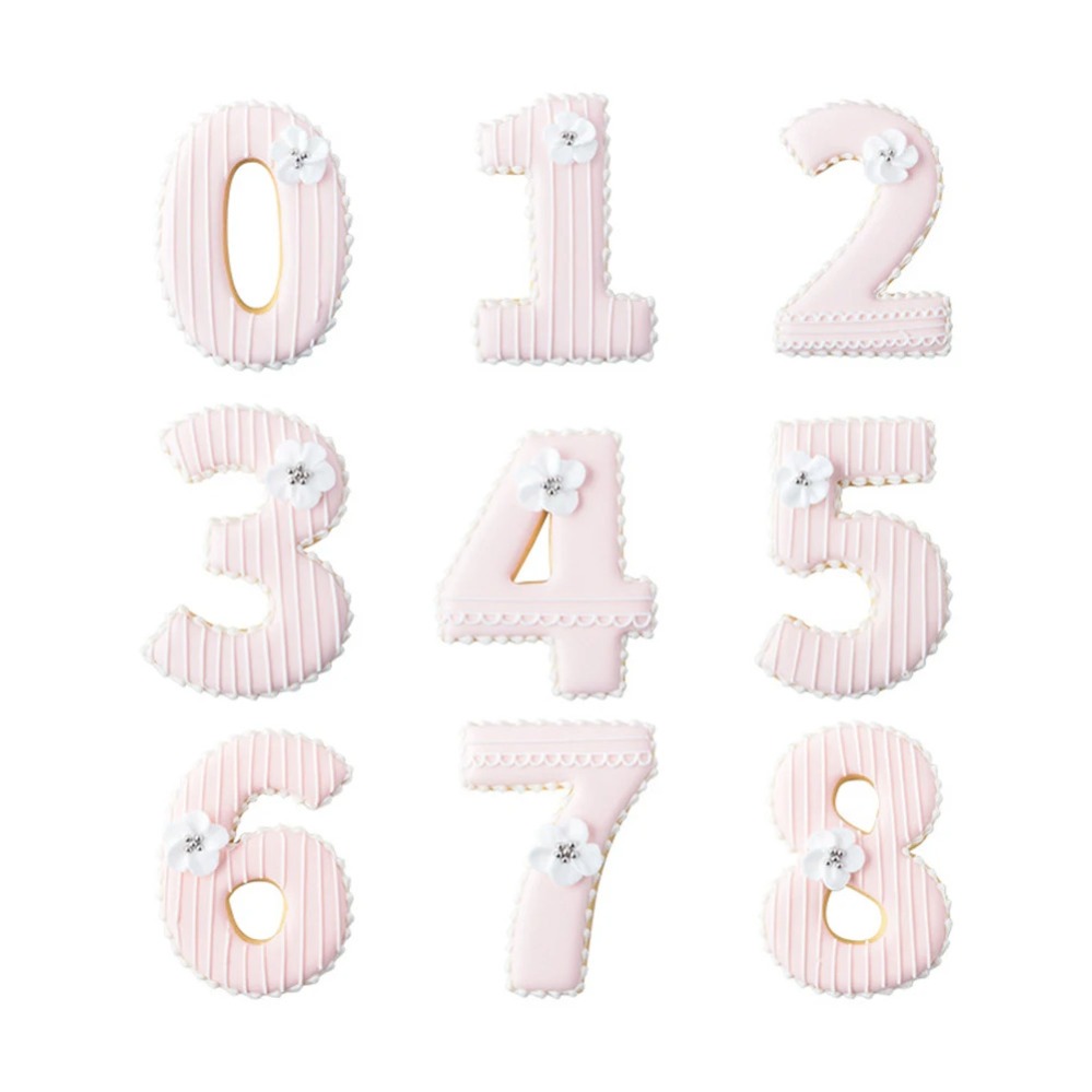Large Numbers Cookie Cutters B - огляд і ціна Kitchen Appliances For Baking
