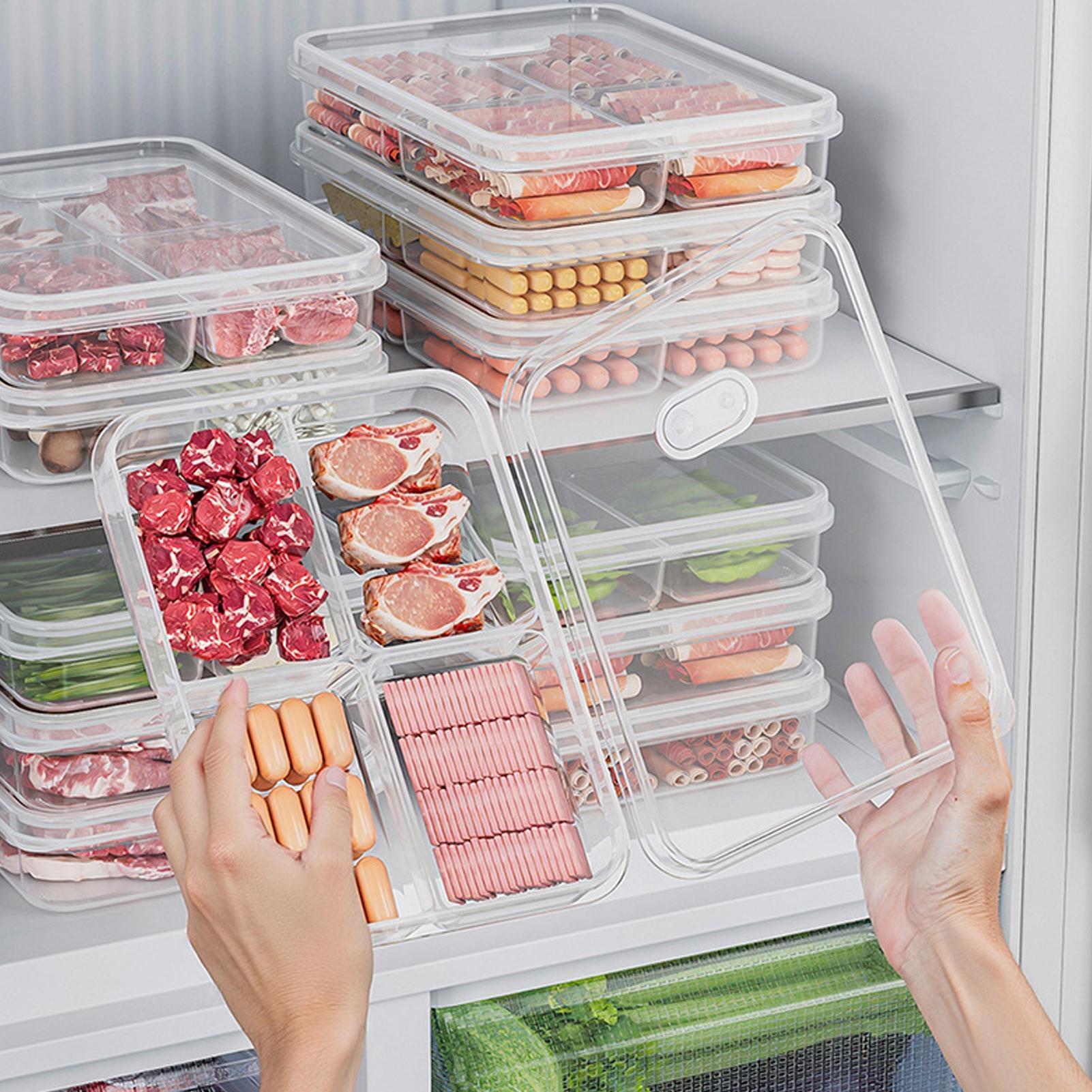 1PC Refrigerator Storage Box M - огляд і ціна Kitchen Baking Tray Organizer