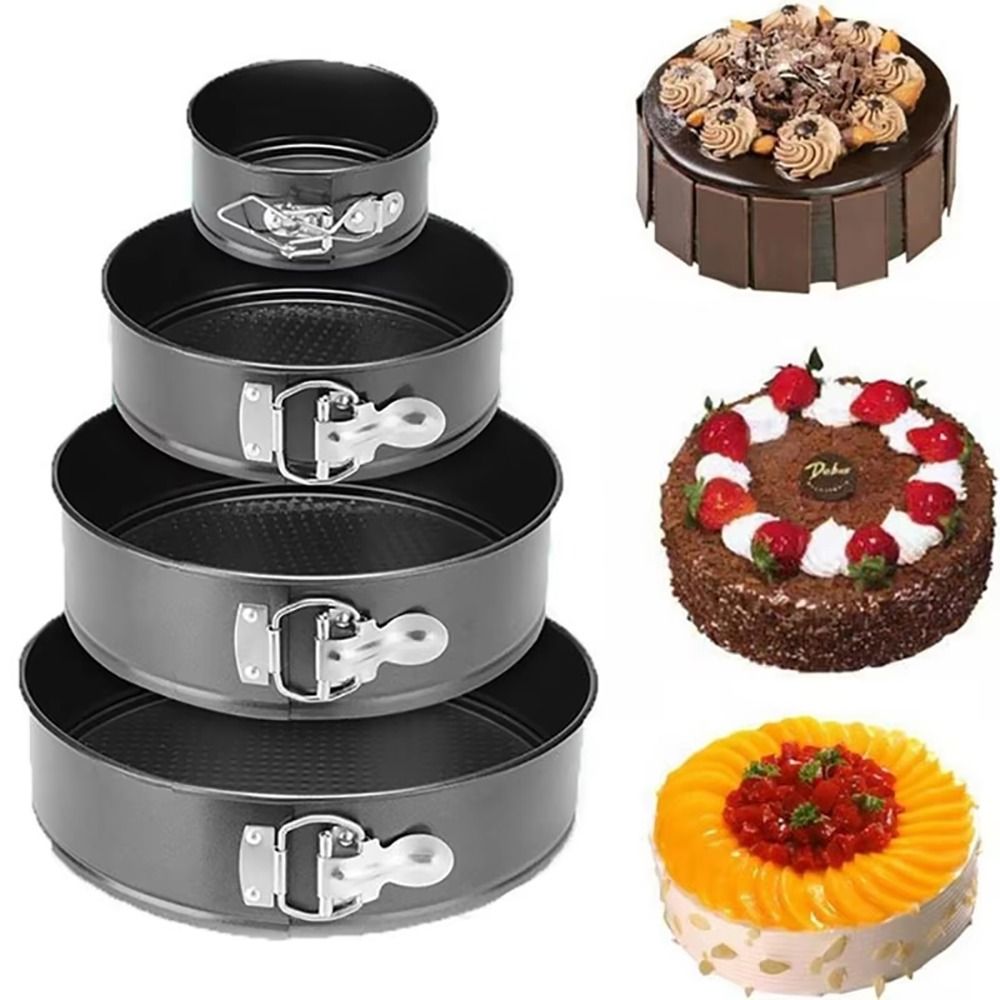 1Pcs 12/16/20/24/28cm Springfo - огляд і ціна Springform Pan Set