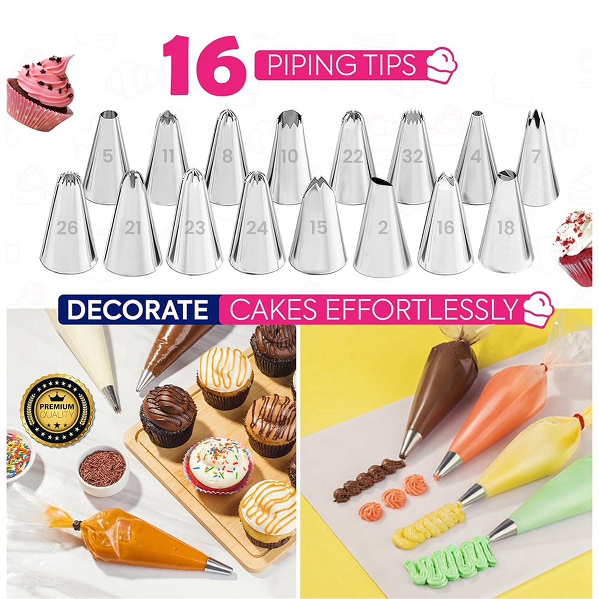 AIMA 148PCS Cake Pan Set for B - огляд і ціна Springform Pan Set