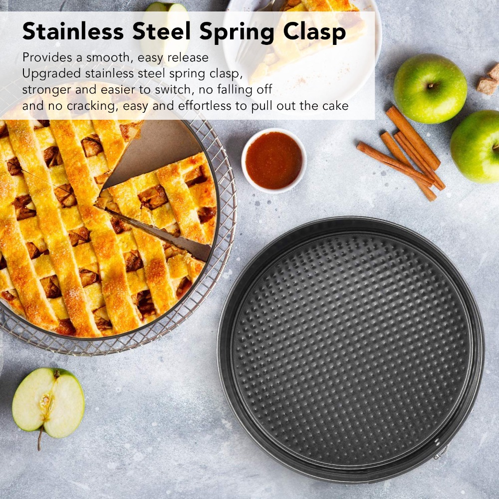3pcs Carbon Steel Cake Pan Set - огляд і ціна Springform Pan Set