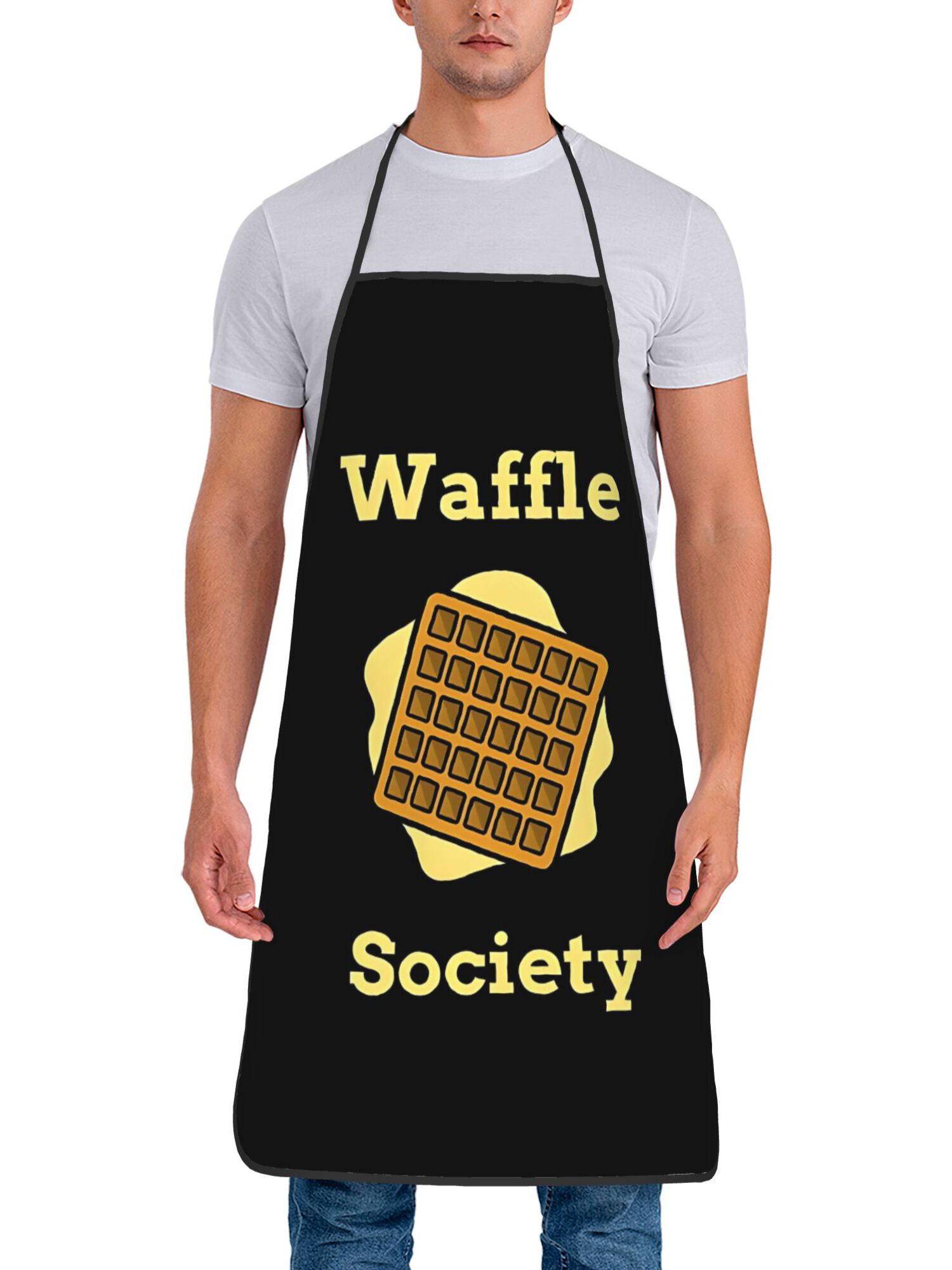 Waffle Society Kitchen Apron - - огляд і ціна Kitchen Baking Quotes