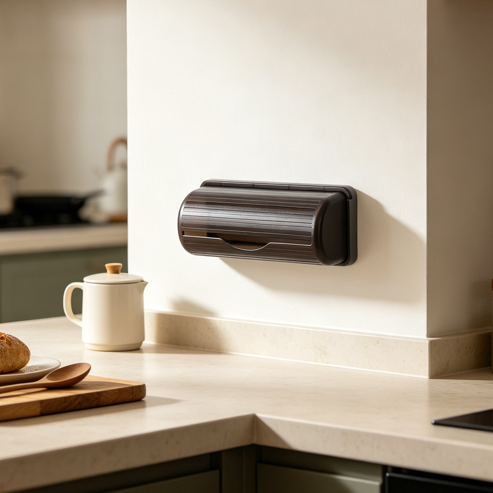 Wall Mounted Trash Bag Holder  - огляд і ціна Kitchen Baking Tray Organizer