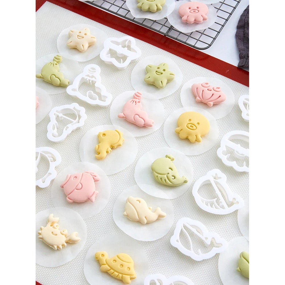 Marine Animals Cookie Cutters  - огляд і ціна Kitchen Baking Supplies